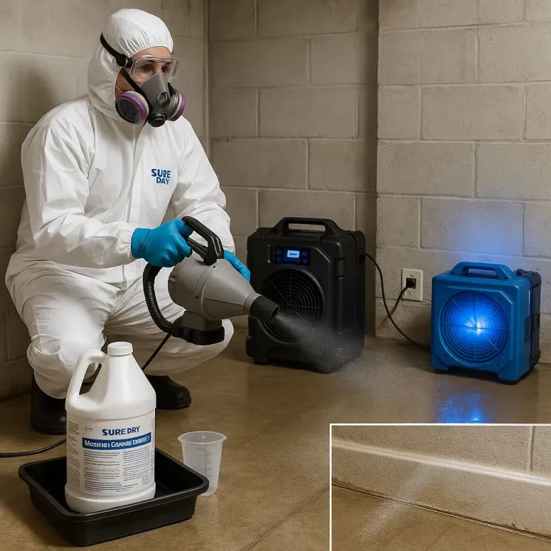Sanitization and Odor Removal process in Northdale, FL