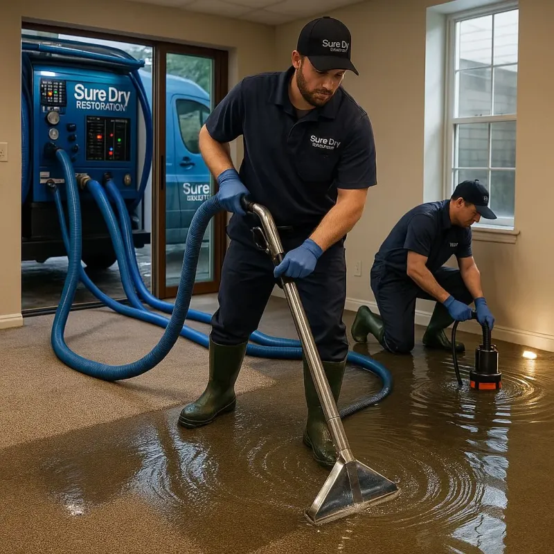 Water Extraction and Removal process in Northdale, FL